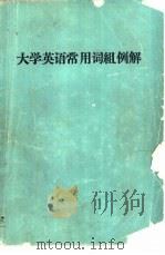 大学英语常用词组例解（1986 PDF版）