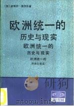 西欧译丛  欧洲统一的历史与现实（1989 PDF版）