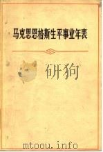马克思恩格斯生平事业年表（1976 PDF版）