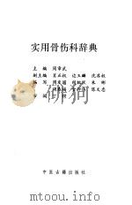 实用骨伤科辞典（1999 PDF版）