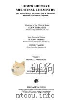 COMPREHENSIVE MEDICINAL CHEMISTRY  Volume 1 General Principles（ PDF版）