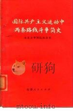 国际共产主义运动中两条路线斗争简史 1976 PDF电子版封面 北京大学国际政治系编