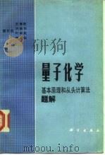 量子化学  基本原理和从头算法题解（1987 PDF版）
