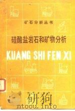 硅酸盐岩石和矿物分析（1990 PDF版）
