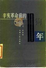 辛亥革命前的十年（1987 PDF版）