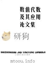 数值代数及其应用论文集（1985 PDF版）