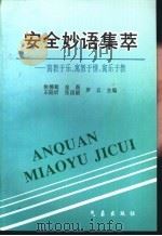 安全妙语集萃  寓教于乐、寓教于情、寓乐于教（1996 PDF版）