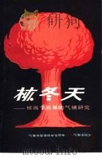 核冬天 核战争气候的后果研究评述 1985 PDF电子版封面 131940285 气象科技情报研究所编