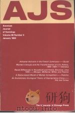American Journal of Sociology 1993 Vol.98 No.4-6 PDF电子版封面