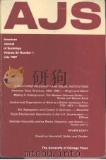 American Journal of Sociology 1987 Vol.93 No.1-3（ PDF版）