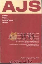 American Journal of Sociology 1988-1989 Vol.94 No.1-6（ PDF版）