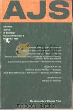 American Journal of Sociology 1984 Vol.90 No.3（ PDF版）