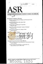 AMERICAN SOCIOLOGICAL REVIEW 1990 Vol.55 No.2-6（ PDF版）