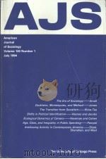 American Journal of Sociology 1994 Vol.100 No.1（ PDF版）