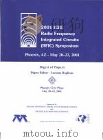 2001 IEEE Radio Frequency Integrated Circuits (RFIC) Symposium（ PDF版）