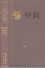 THE AMERICAN JOURNAL OF SOCIOLOGY  VOL.48 No4-6 1943（ PDF版）