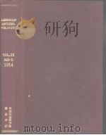AMERICAN ANTHROPOLOGIST VOL.16 No2-3 1914（ PDF版）