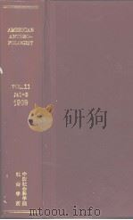 AMERICAN ANTHROPOLOGIST VOL.11 No1-3 1909（ PDF版）