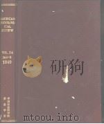 AMERICAN SOCIOLOGICAL REVIEW VOL.14 No4-6 1949（ PDF版）