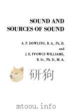 SOUND AND SOURCES OF SOUND PDF电子版封面