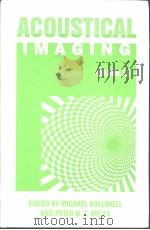 ACOUSTICAL IMAGING  VOLUME 25（ PDF版）