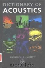 DICTIONARY OF ACOUSTICS（ PDF版）