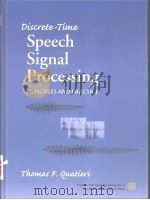Discrete-Time Speech Signal Processing（ PDF版）