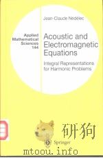 Acoustic and Electromagnetic Equations（ PDF版）