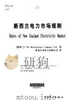 新西兰电力市场规则（1999 PDF版）