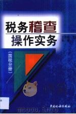 税务稽查操作实务  国税分册（1999 PDF版）