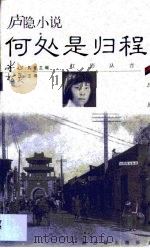 庐隐小说·何处是归程（1999 PDF版）
