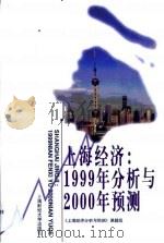 上海经济:1998年分析与1999年预测 1999 PDF电子版封面 7810492993 《上海经济分析与预测》课题组编