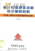 审计专业技术资格考试辅导教材  下  审计理论与实务（1995 PDF版）