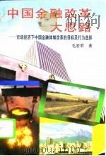 中国金融改革大思路  市场经济下中国金融体制改革的目标及行为选择（1994 PDF版）