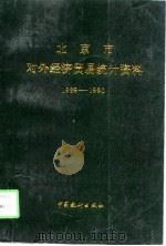北京市对外经济贸易统计资料  1989-1990（1991 PDF版）