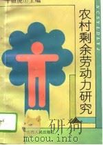 农村剩余劳动力研究（1994 PDF版）