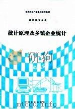 统计原理及乡镇企业统计 1994 PDF电子版封面 7109033538 顾志荣,康绍迪编写