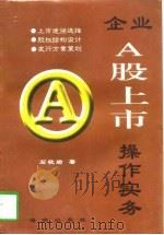 企业A股上市操作实务（1998 PDF版）