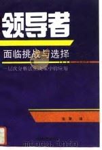 领导者：临挑战与选择-层次分析法在决策中的应用（1993 PDF版）