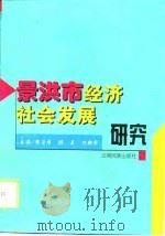 景洪市经济社会发展研究（1998 PDF版）