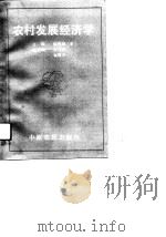 农村发展经济学（1988 PDF版）
