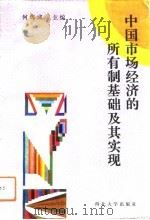 中国市场经济的所有制基础及其实现（1993 PDF版）