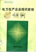 水利电力系统领导干部岗位培训教材  电力生产企业现代管理（1988 PDF版）