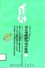 母乳喂养咨询培训教程  教师手册（1997 PDF版）