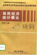 高等教育自学考试应试指导及综合模拟题库  国民经济统计概论（1997 PDF版）