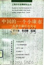 中国的一个小康市 太仓小康社会实录 1993 PDF电子版封面 7214011441 金世明,朱汝鹏主编