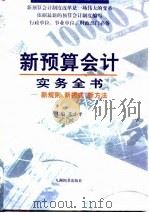 新预算会计实务全书  新规则  新模式  新方法  上（1998 PDF版）