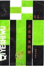 新会计、新税制企业实务例解  注册会计师  会计师  助理会计师（1994 PDF版）