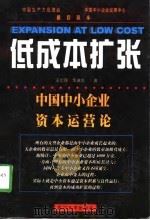 低成本扩张  中国中小企业资本运营论（1998 PDF版）