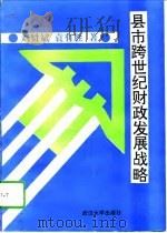 县市跨世纪财政发展战略（1994 PDF版）